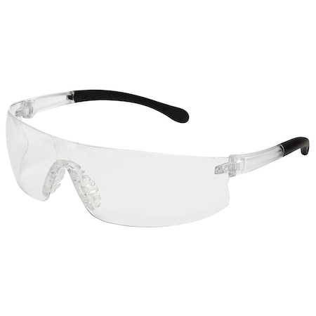 Sellstrom XM330, Safety Glasses, Anti-Scratch, Clear Lens, Clear Frame, Frameless S73601